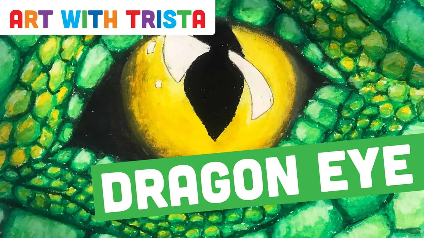 Dragon Eye Art Lesson: A Student Favorite - Art With Trista