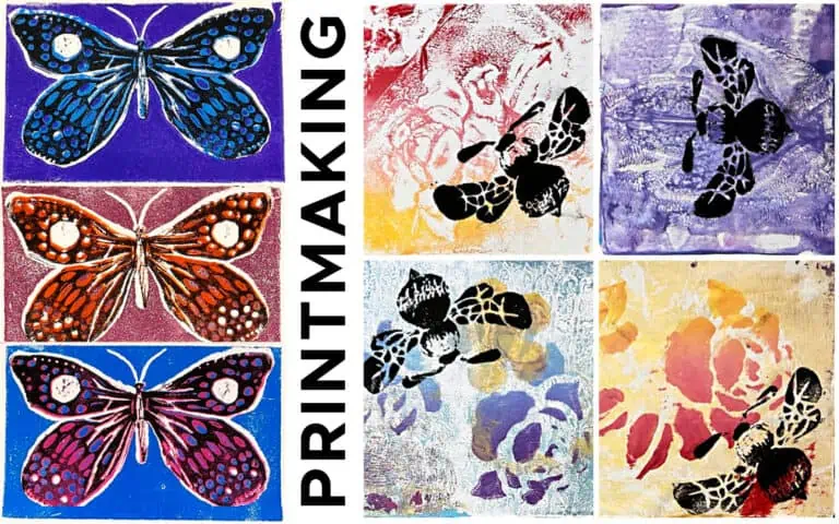 printmaking art lessons blog featured image