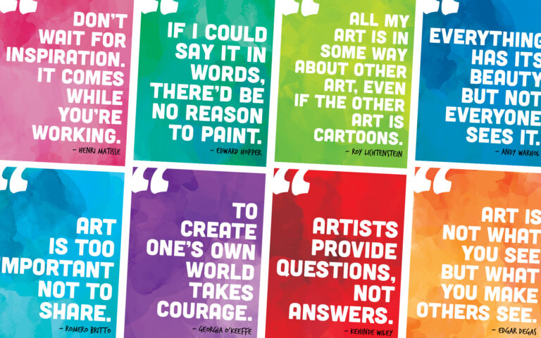 artist quotes about artists blog featured image