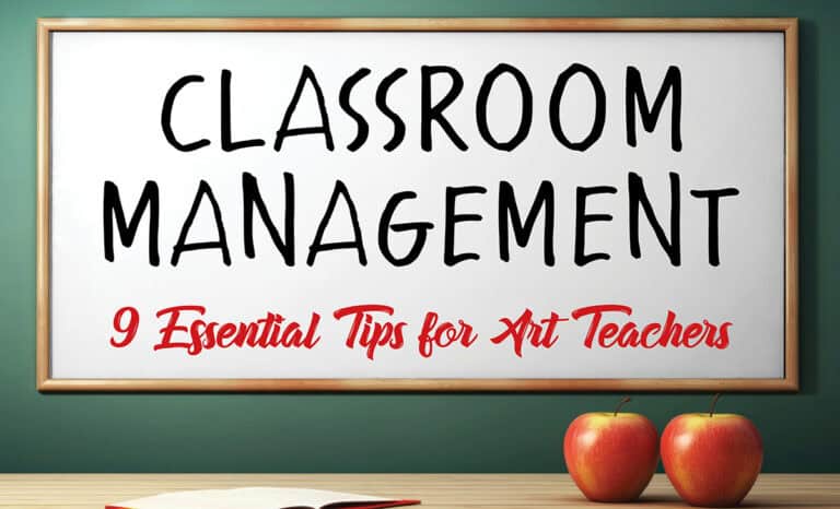 Art Classroom Management blog featured image