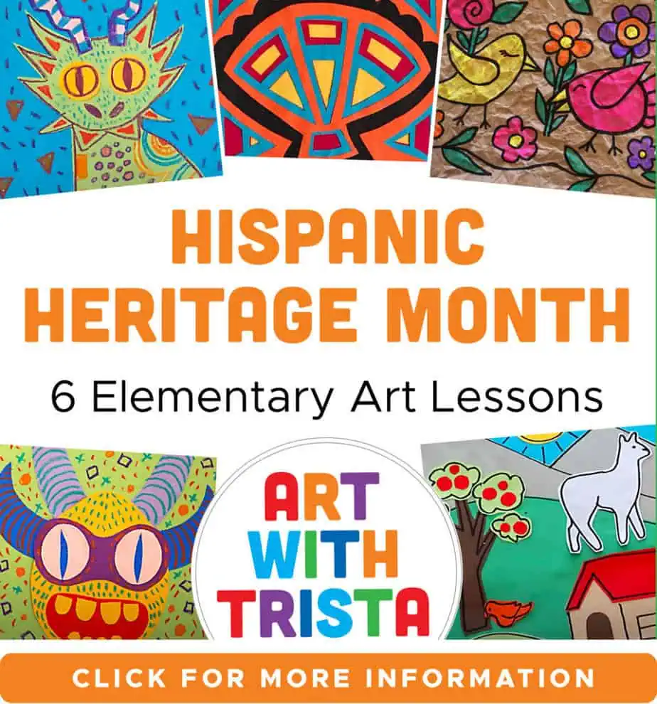 hispanic heritage month art lessons thumbnail