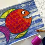 elements of art lesson idea