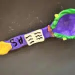 totem spoon art lesson idea