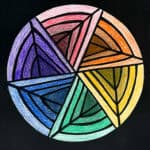 monochromatic color elementary art lesson