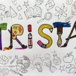 back to school art project