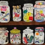 culture jars art lesson