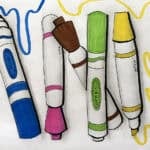 elementary art project for back to school