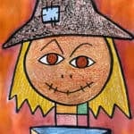 artist inspired fall art idea