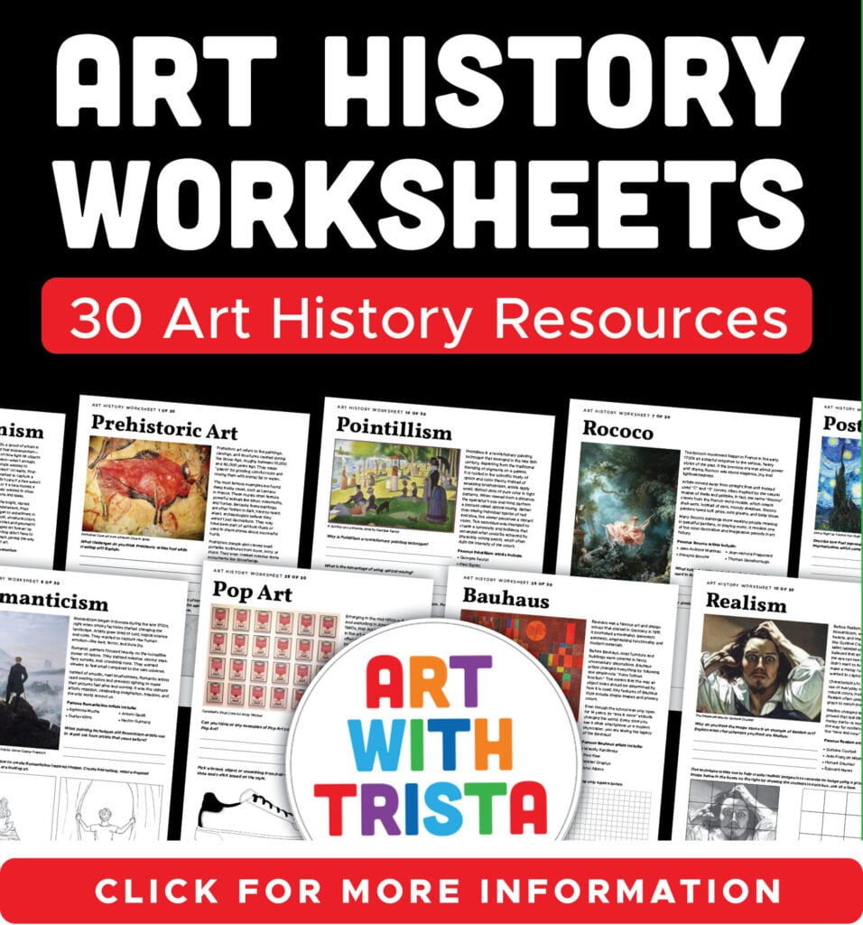 Website Caroussel Slides_Art History Worksheets